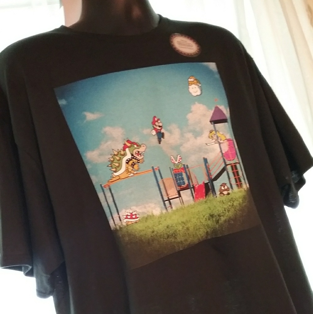Super Mario Bros. Short Sleeve T-shirt (2XL) - Picture 2 of 6